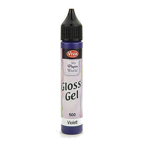Perły w płynie Viva Decor 28ml, Fioletowe 500